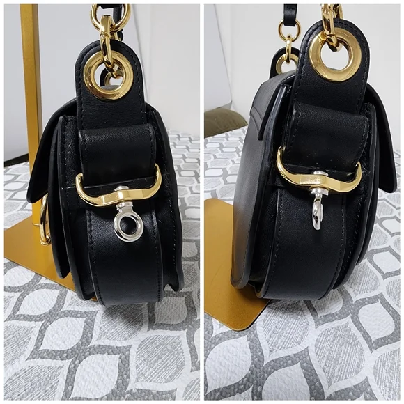 CHLOÉ Tess Shoulder Bag Black - Picture 6 of 11